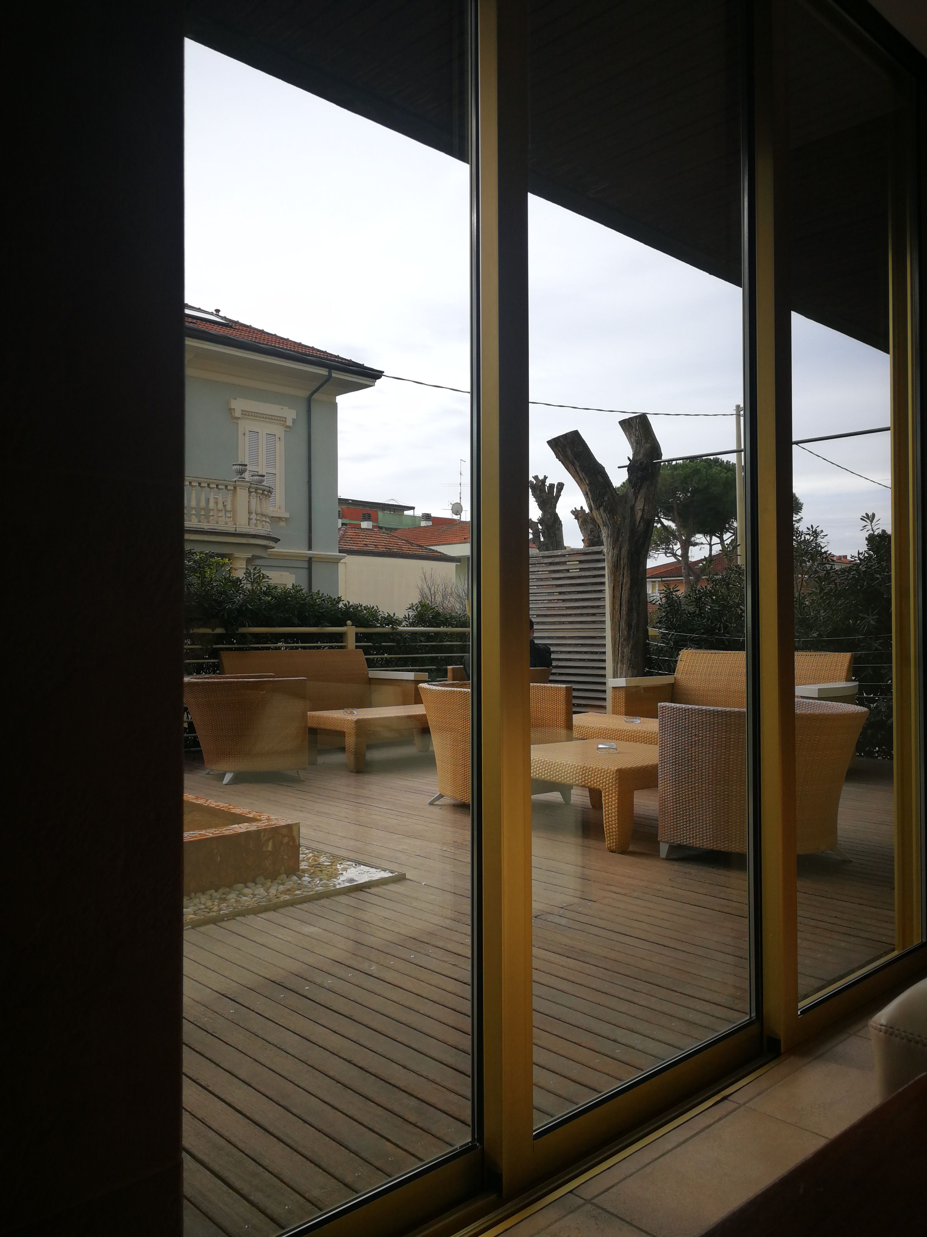 鋁木推拉門案例