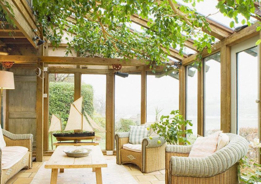 鋁包木陽(yáng)光房